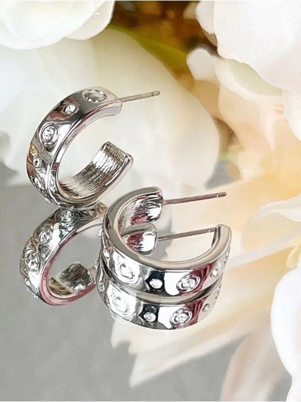 Trend Earrings- Silver - by Park Lane